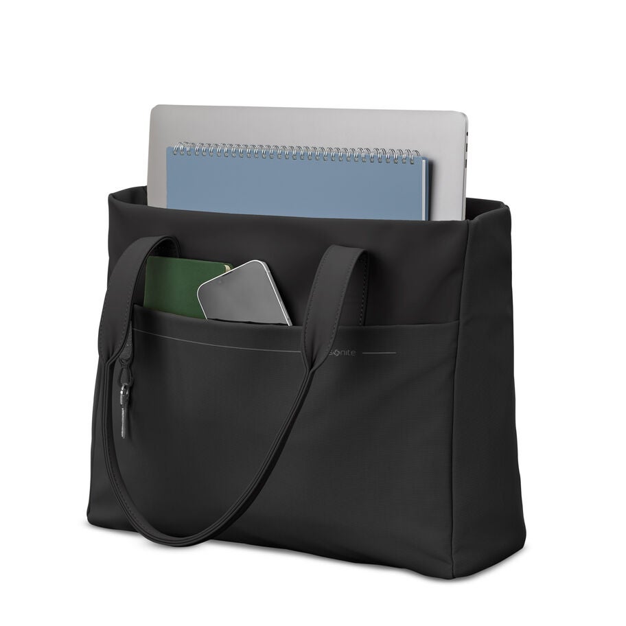 Better Than Basic Tote in the color Black. image number 1